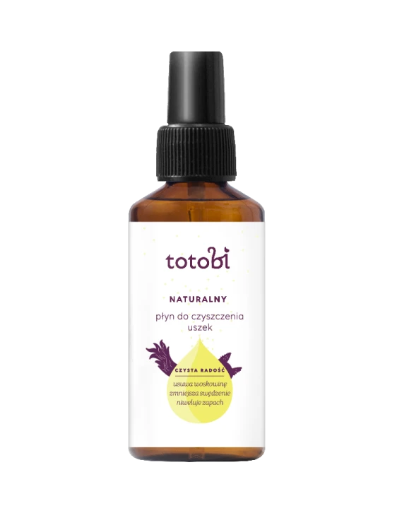 TOTOBI Naturalny płyn do czyszczenia uszek dla psów i kotów