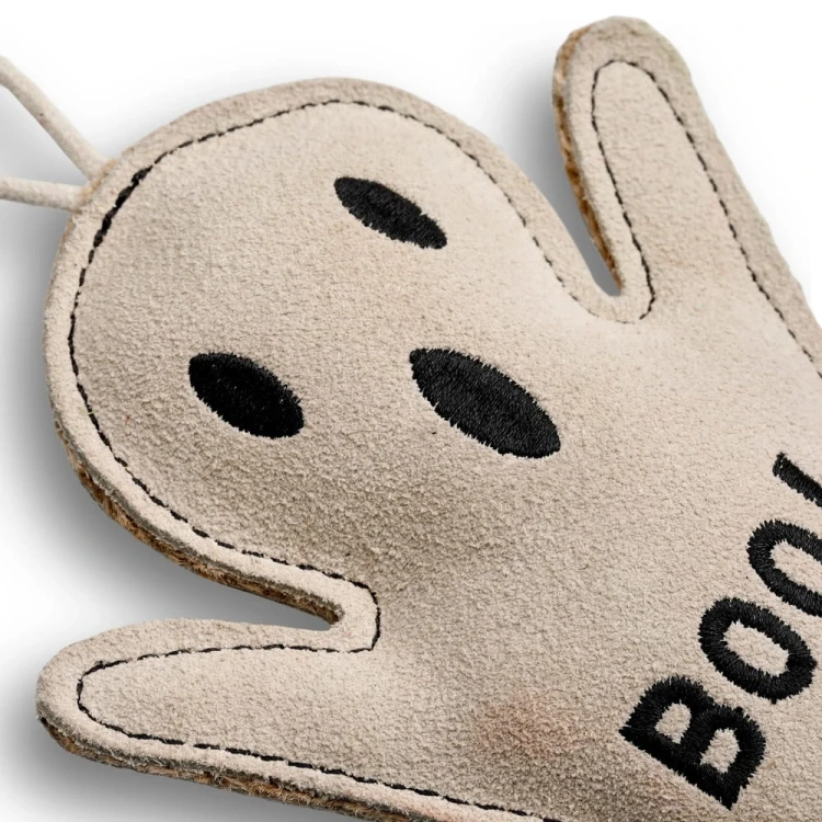 GREEN &amp; WILD'S Boo Hoo Ghost (Duszek) zabawka ekologiczna dla psa