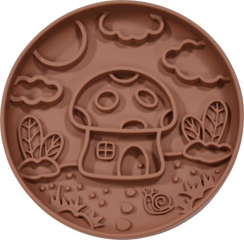 Jack &amp; Vanilla Miska spowalniająca jedzenie MUCHOMOREK dla psa i kota