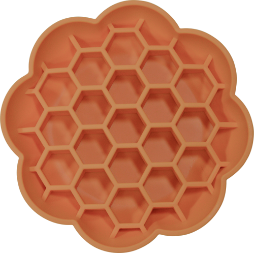 Jack &amp; Vanilla Miska spowalniająca jedzenie PLASTER MIODU dla psa i kota