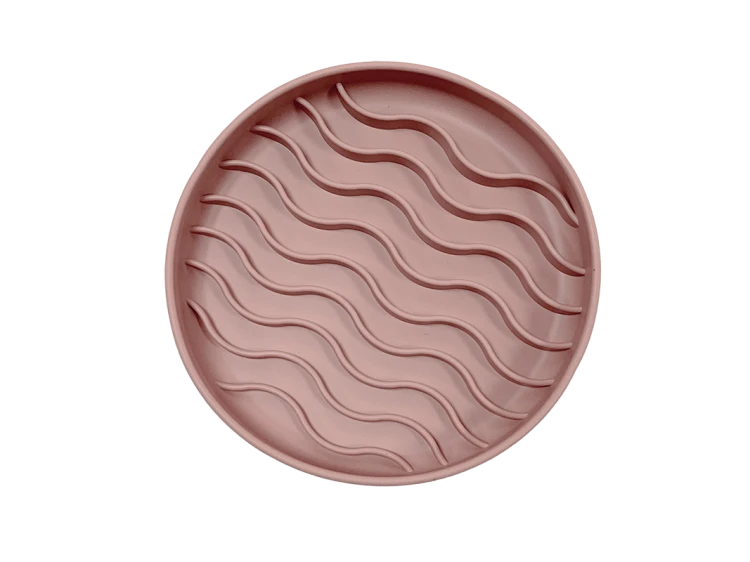Jack &amp; Vanilla Miska spowalniająca jedzenie FALE brązowe dla psa i kota