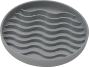 Jack &amp; Vanilla Miska spowalniająca jedzenie FALE szare dla psa i kota