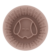 Jack &amp; Vanilla Miska spowalniająca jedzenie KUBEŁEK duży dla psa i kota