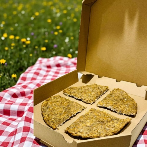 DOGY PIZZA - z serem cheddar i szparagami 22 cm