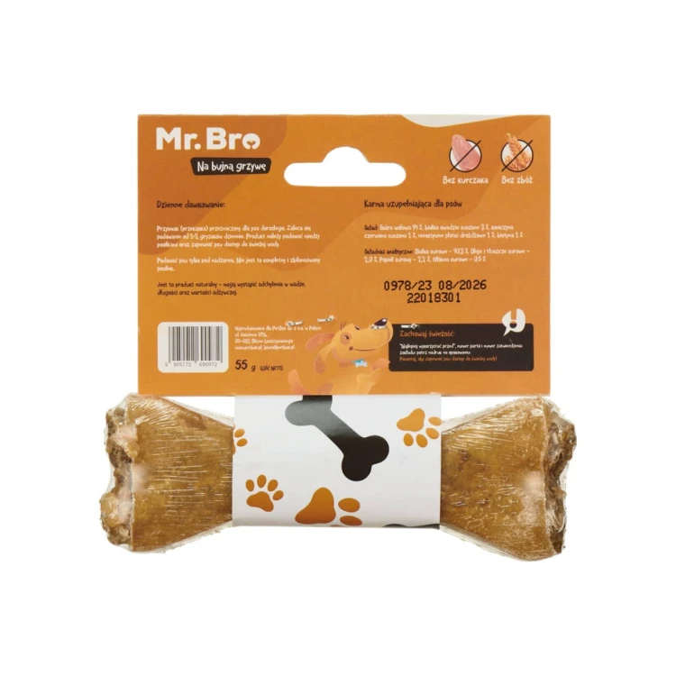 Mr. Bro Kość do Żucia na Bujną Grzywę 12cm
