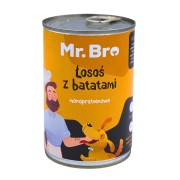 Mr. Bro Łosoś z Batatami 400g – Monoproteinowa karma mokra dla psa