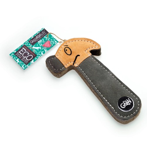 GREEN &amp; WILD'S Hugo the Hammer (Młotek) zabawka ekologiczna dla psa