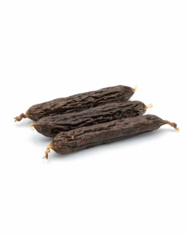 Cooka's Cookies BEEF SALAMIS kiełbaski wołowe 80g Przysmaki dla psa