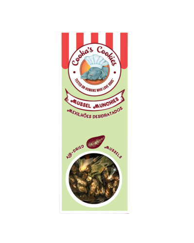 Cooka’s Cookies MUSSEL MUNCHIES Małże 70g Przysmaki dla psa