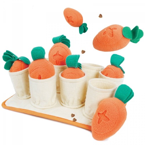 DOGLEMI Zabawka węchowa MARCHEWKOWE POLE dla psa i kota