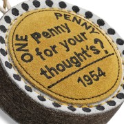 GREEN &amp; WILD'S Penny for your Thoughts (Moneta) zabawka ekologiczna dla psa