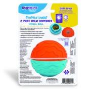 Brightkins Zabawka na przysmaki Small Textured Ball Treat Dispenser MAŁA TEKSTUROWANA KULA