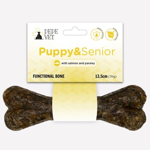 Paka Zwierzaka Kość funkcjonalna PEPE VET PUPPY &amp; SENIOR 13,5cm