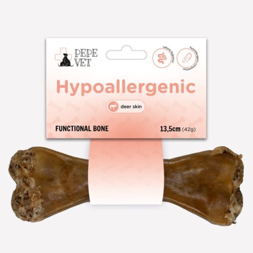 Paka Zwierzaka Kość funkcjonalna PEPE VET Hypoallergenic 13,5cm