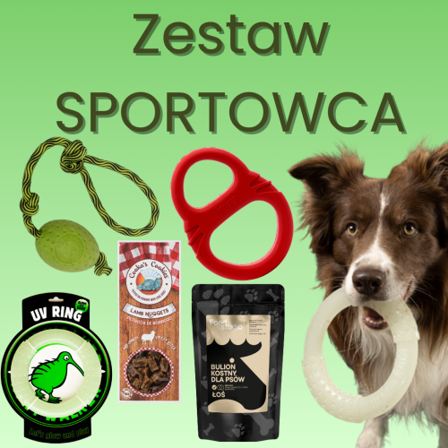Zestaw SPORTOWCA - gotowy prezent dla psa