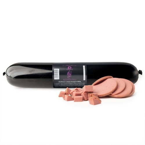 MIRALS Kanguru - kiełbasa z mięsa kangura (800g) przysmak dla psa