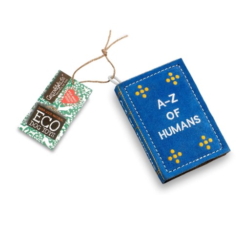 GREEN &amp; WILD'S A-Z of Humans Ekologiczna zabawka dla psa