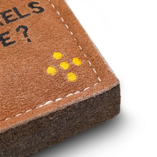 GREEN &amp; WILD'S Where Do Squirrels Live Ekologiczna zabawka dla psa