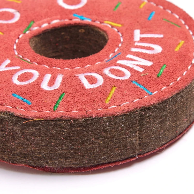 GREEN &amp; WILD'S Dolly the Donut zabawka ekologiczna dla psa