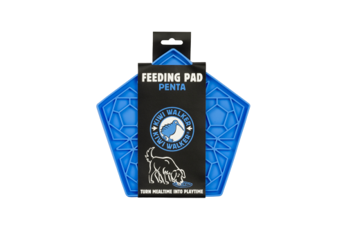 Kiwi Walker Penta Feeding Pad Maxi – mata do lizania dla psa i kota niebieska