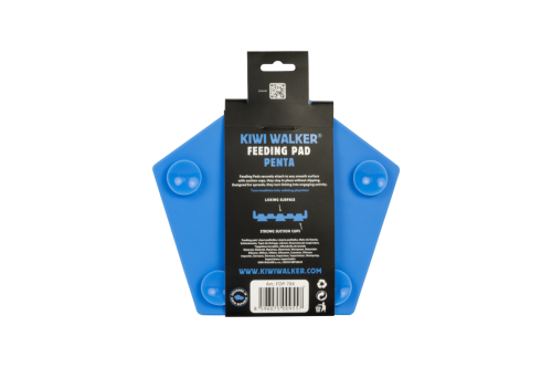 Kiwi Walker Penta Feeding Pad Maxi – mata do lizania dla psa i kota niebieska