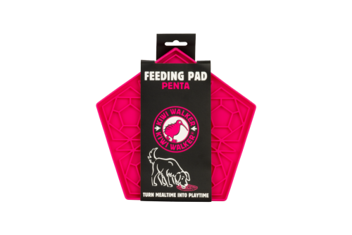 Kiwi Walker Penta Feeding Pad Maxi– mata do lizania dla psa i kota różowa