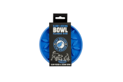Kiwi Walker Slow Licking Bowl Flower Mini – miska spowalniająca jedzenie i lizanie dla psa i kota niebieska
