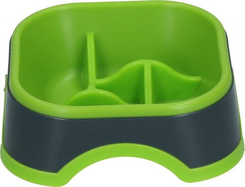 Z ekspozycji! Eat Slow Live Longer AMAZE PINWHEEL miska spowalniająca zielona dla psa i kota