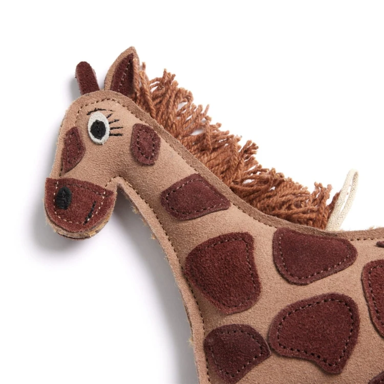 GREEN &amp; WILD'S Gerald the Giraffe zabawka ekologiczna dla psa