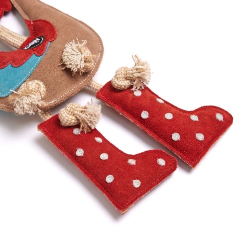 GREEN &amp; WILD'S Rambo the Rooster (kogut) XL zabawka ekologiczna dla psa