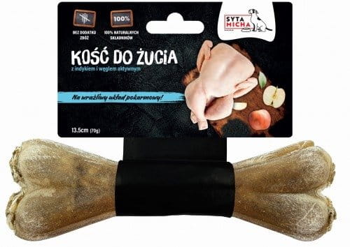 Syta Micha Kość do żucia dla psa na delikatny brzuszek