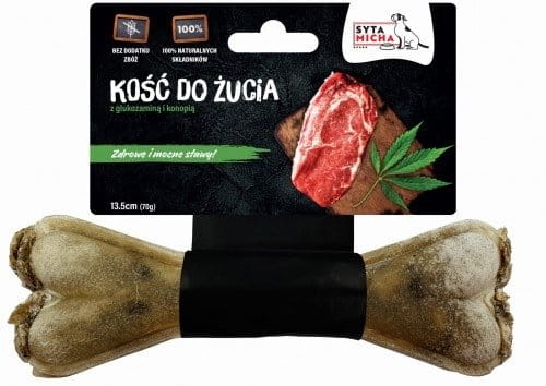 Syta Micha Kość do żucia dla psa na mocne stawy