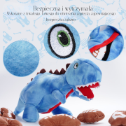 Nocciola Zabawka węchowa - norka dla psa 9-w-1 DINOZAUR