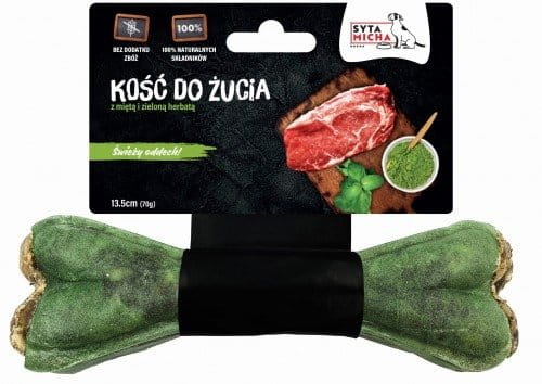 Syta Micha Kość do żucia dla psa na świeży oddech
