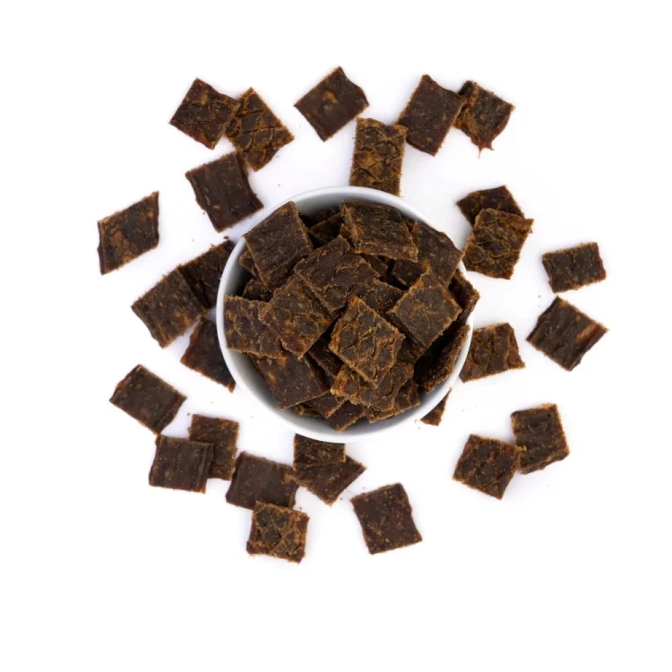 UNISZKI Przysmaki funkcjonalne dla psa Blask na sierść i skórę – Ryba 90g