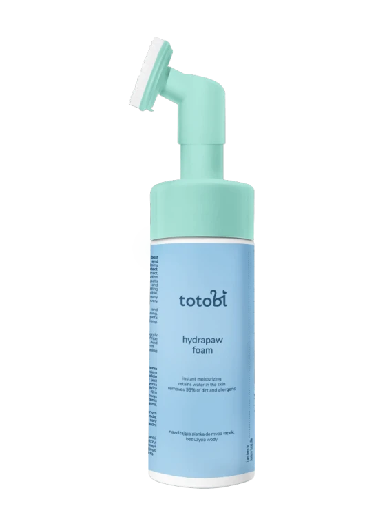 TOTOBI Hydrapaw foam – Nawilżająca pianka do mycia łapek 200 ml