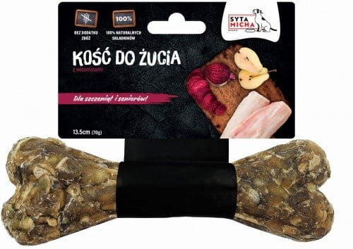 Syta Micha Kość do żucia dla szczeniąt i seniorów