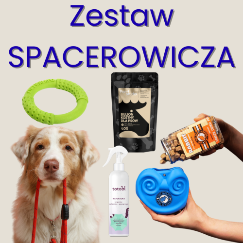 ZESTAW SPACEROWICZA - gotowy prezent dla psa