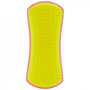 PET TEEZER szczotka do rozplątywania i pielęgnacji sierści rozmiar L żółto-różowa