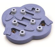 Nina Ottosson Dog Hide 'N Slide Purple - gra edukacyjna dla psów - poziom 2