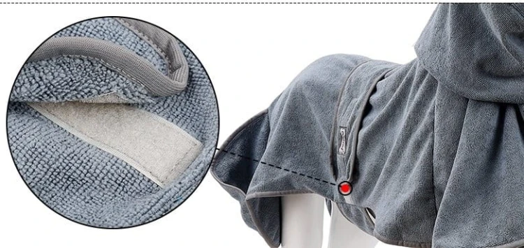 Ręcznik - szlafrok dla psa L