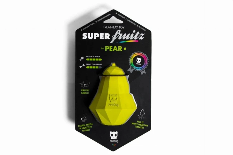 GRUSZKA Zee Dog zabawka dla psa Super Fruitz