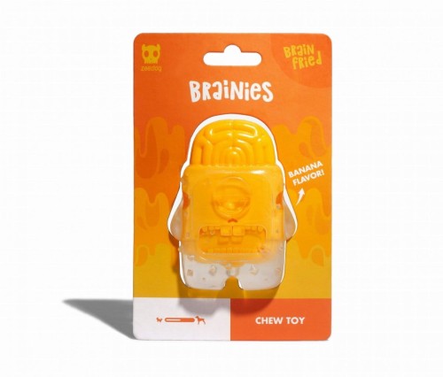 BRAIN FRIED Zabawka do gryzienia Zee Dog dla psa kolekcja Brainies